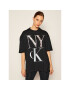 Calvin Klein Jeans Тишърт NYC Logo J20J214436 Черен Regular Fit - Pepit.bg