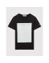 Calvin Klein Jeans Тишърт Placed Clr Block IB0IB01111 Черен Regular Fit - Pepit.bg