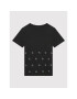 Calvin Klein Jeans Тишърт Repeated Monogram IB0IB01104 Черен Regular Fit - Pepit.bg