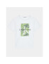 Calvin Klein Jeans Тишърт Second Skin IB0IB01971 Бял Regular Fit - Pepit.bg