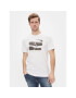 Calvin Klein Jeans Тишърт Slogan Tee J30J324645 Бял Regular Fit - Pepit.bg