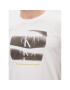 Calvin Klein Jeans Тишърт Slogan Tee J30J324645 Бял Regular Fit - Pepit.bg