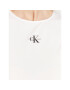 Calvin Klein Jeans топ J20J220765 Бял Regular Fit - Pepit.bg