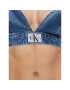 Calvin Klein Jeans топ J20J222475 Син Slim Fit - Pepit.bg