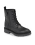 Calvin Klein Jeans Туристически oбувки Combat Mid Laceup Boot Wn YW0YW01255 Черен - Pepit.bg