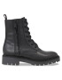 Calvin Klein Jeans Туристически oбувки Combat Mid Laceup Boot Wn YW0YW01255 Черен - Pepit.bg