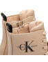 Calvin Klein Jeans Туристически oбувки Lace-Up Bootie V3A5-80287-0289 Бежов - Pepit.bg