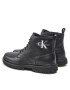 Calvin Klein Jeans Туристически oбувки Lug Mid Laceup Boot YM0YM00543 Черен - Pepit.bg