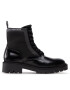 Calvin Klein Jeans Туристически oбувки Military Boot Mix Material YW0YW00673 Черен - Pepit.bg