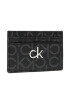 Calvin Klein Калъф за кредитни карти Cardholder Monogram K60K6083300 Черен - Pepit.bg