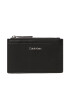 Calvin Klein Калъф за кредитни карти Ck Must Cardholder Lg K60K610489 Черен - Pepit.bg