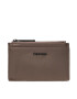 Calvin Klein Калъф за кредитни карти Ck Must Cardholder Rubberized K60K610243 Кафяв - Pepit.bg