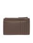 Calvin Klein Калъф за кредитни карти Ck Must Cardholder Rubberized K60K610243 Кафяв - Pepit.bg