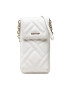 Calvin Klein Калъф за телефон Ck Quilt Phone Pouch Xbody K60K608466 Бял - Pepit.bg