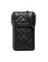 Calvin Klein Калъф за телефон Ck Quilt Phone Pouch Xbody K60K608466 Черен - Pepit.bg