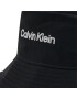 Calvin Klein Капела Double Line Embro Bucket K50K508736 Черен - Pepit.bg