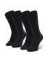 Calvin Klein Комплект 2 чифта дълги чорапи мъжки 701218631 Черен - Pepit.bg