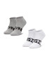 Calvin Klein Комплект 2 чифта къси чорапи мъжки 100001857 Сив - Pepit.bg