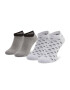 Calvin Klein Комплект 2 чифта къси чорапи унисекс 701218715 Сив - Pepit.bg