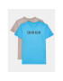 Calvin Klein Комплект 2 тишъртки B70B700431 Син Regular Fit - Pepit.bg