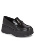 Calvin Klein лоуфъри с дебела подметка Pitched Loafer W/Hw HW0HW01817 Черен - Pepit.bg