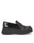 Calvin Klein лоуфъри с дебела подметка Pitched Loafer W/Hw HW0HW01817 Черен - Pepit.bg