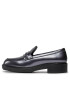 Calvin Klein лоуфъри с дебела подметка Rubber Sole Loafer W/Hw - Pearl HW0HW02002 Черен - Pepit.bg