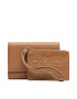 Calvin Klein Малък дамски портфейл Re-Lock Bifold & Cardholder Sm K60K611092 Кафяв - Pepit.bg