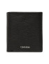 Calvin Klein Малък мъжки портфейл Minimalism Trifold 6Cc W/Coin K50K509624 Черен - Pepit.bg