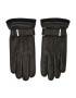 Calvin Klein Мъжки ръкавици Leather Rivet Gloves K50K507425 Черен - Pepit.bg