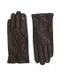 Calvin Klein Мъжки ръкавици Modern Bar Leather Gloves K50K511017 Черен - Pepit.bg