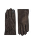 Calvin Klein Мъжки ръкавици Stitched Leather Gloves K50K511015 Черен - Pepit.bg