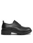 Calvin Klein Обувки Derby Mix HM0HM01354 Черен - Pepit.bg