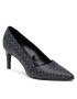 Calvin Klein Обувки на ток Essential Pump 70 Mono HW0HW00649 Черен - Pepit.bg