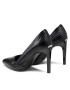 Calvin Klein Обувки на ток Essential Pump 90 Lzrd HW0HW00651 Черен - Pepit.bg