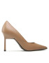 Calvin Klein Обувки на ток Geo Stiletto Pump 90 HW0HW01346 Кафяв - Pepit.bg