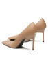 Calvin Klein Обувки на ток Geo Stiletto Pump 90 HW0HW01346 Кафяв - Pepit.bg