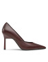 Calvin Klein Обувки на ток Geo Stiletto Pump 90 HW0HW01346 Кафяв - Pepit.bg