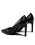 Calvin Klein Обувки на ток Stiletto Pump 90-Lth HW0HW01387 Черен - Pepit.bg