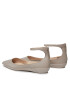 Calvin Klein Обувки Wrapped Ankle Strap Ballerina HW0HW01840 Сив - Pepit.bg