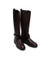 Calvin Klein Офицерки Knee Boot 20 W/Hdw HW0HW00607 Кафяв - Pepit.bg