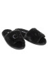 Calvin Klein Пантофи Slipper Sandal Fur HW0HW00634 Черен - Pepit.bg