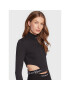 Calvin Klein Performance Блуза 00GWF2K200 Черен Slim Fit - Pepit.bg