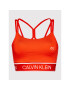 Calvin Klein Performance Спортен сутиен Low Support 00GWT1K125 Оранжев - Pepit.bg