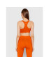 Calvin Klein Performance Спортен сутиен Medium Support 00GWF0K157 Оранжев - Pepit.bg