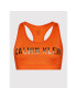 Calvin Klein Performance Спортен сутиен Medium Support 00GWF0K157 Оранжев - Pepit.bg