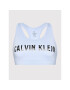 Calvin Klein Performance Спортен сутиен Medium Support 00GWF0K157 Син - Pepit.bg
