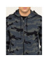 Calvin Klein Performance Суитшърт Full Zip Hooded Jacket 00GMH9J456 Сив Regular Fit - Pepit.bg