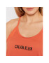 Calvin Klein Performance топ Wo 00GWS1K198 Оранжев Regular Fit - Pepit.bg