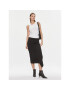 Calvin Klein Пола тип молив Stretch Jersey Midi Skirt K20K206808 Черен Slim Fit - Pepit.bg